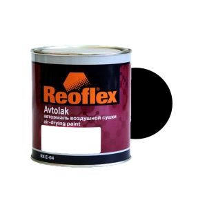 Эмаль алкидная REOFLEX Lada 601 Черная 0,75л
