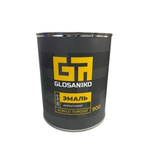 Автоэмаль акриловая GA GLOSANIKO 2К 201 Белый 0,9кг