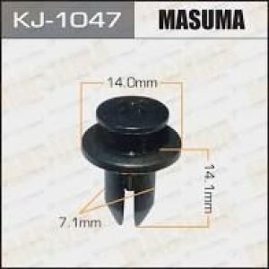Клипса крепежная MASUMA KJ-1047