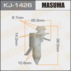 Клипса крепежная MASUMA KJ-1426