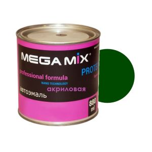 Автоэмаль акриловая MEGAMIX 2K 307 Зеленый сад 0,84л