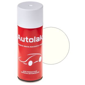 Краска-спрей алкидная AUTOLAK 201 белая 520мл
