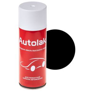 Краска-спрей алкидная AUTOLAK 601 черная 520мл