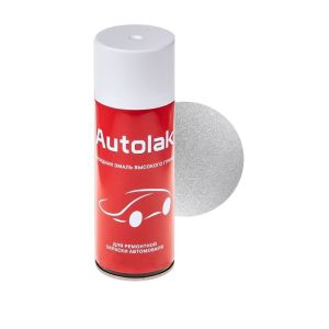 Краска-спрей алкидная AUTOLAK серебро 520мл