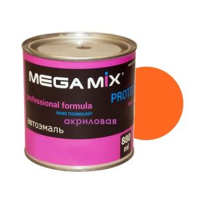 Автоэмаль акриловая MEGAMIX 2K 295 Оранжевая 0,84л