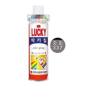 Нитроэмаль-спрей LUCKY 337 серый