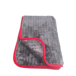 Полотенце для сушки кузова Microfiber 1200GSM 60*90см красная окантовка